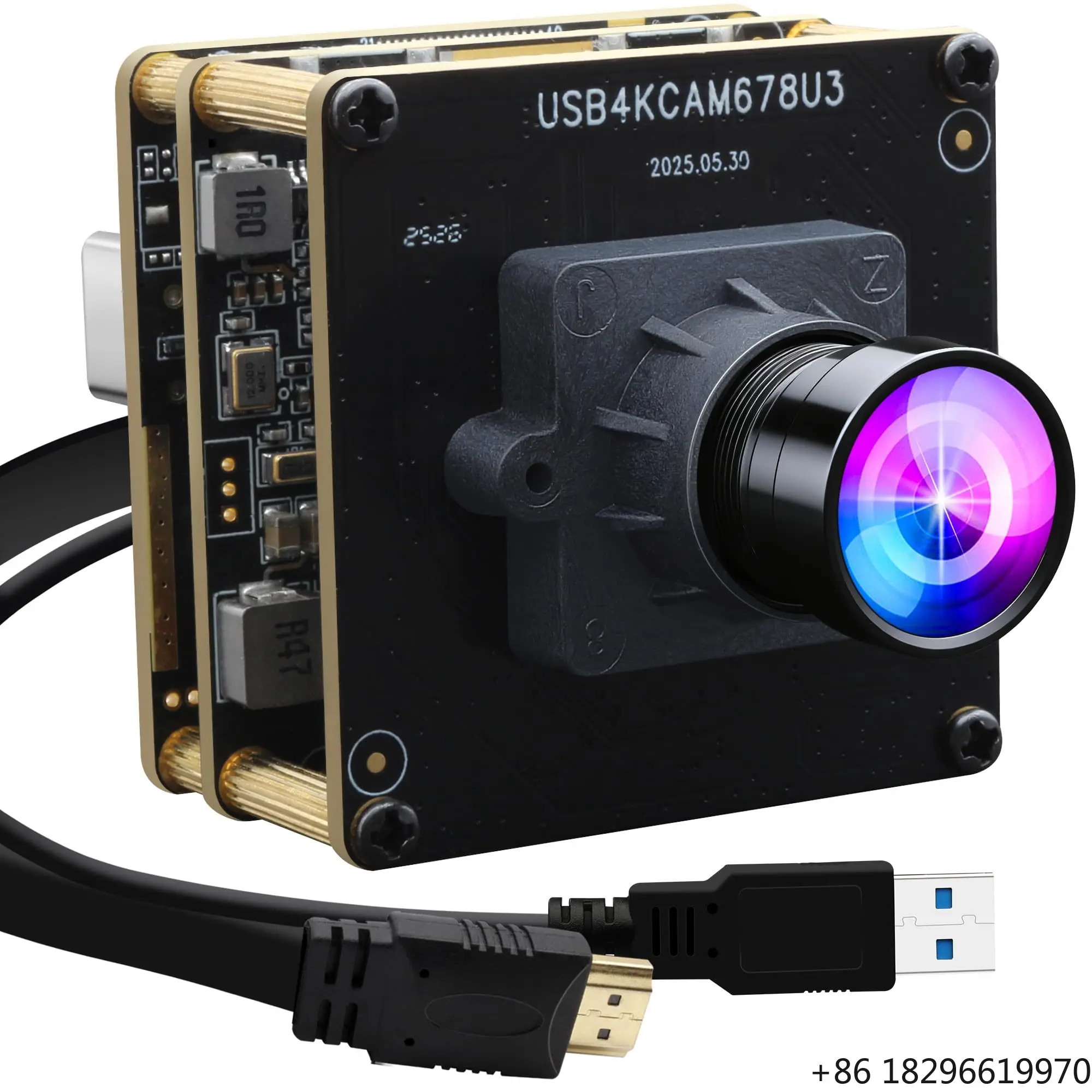 4K 60fps USB3.0 HDMI Module No Distortion H.264 High Speed Low Illumination UVC Webcam
4K 60fps USB3.0 HDMI Module No Distortion H.264 High Speed Low Illumination UVC Webcam