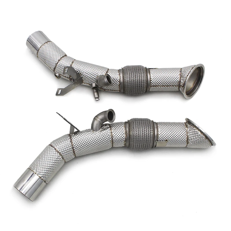 OEM Stainless Steel Exhaust System For Ferrari SF90 3.9T V8 2019-2023 Free Flow Downpipe With Heat Shield
OEM Stainless Steel Exhaust System For Ferrari SF90 3.9T V8 2019-2023 Free Flow Downpipe With Heat Shield