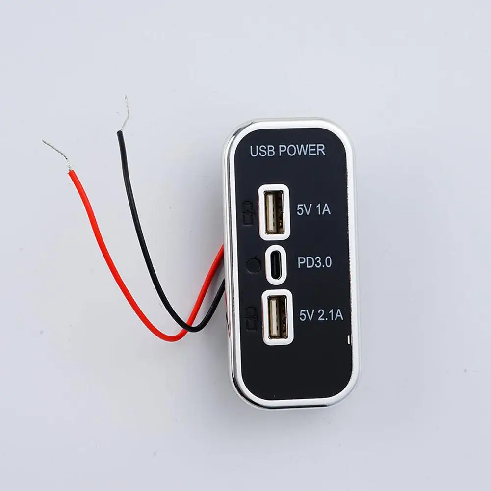 For Motorcycle Auto Truck ATV Boat RV Bus Power Adapter Charger USB+Type-C Fast Charging
For Motorcycle Auto Truck ATV Boat RV Bus Power Adapter Charger USB+Type-C Fast Charging