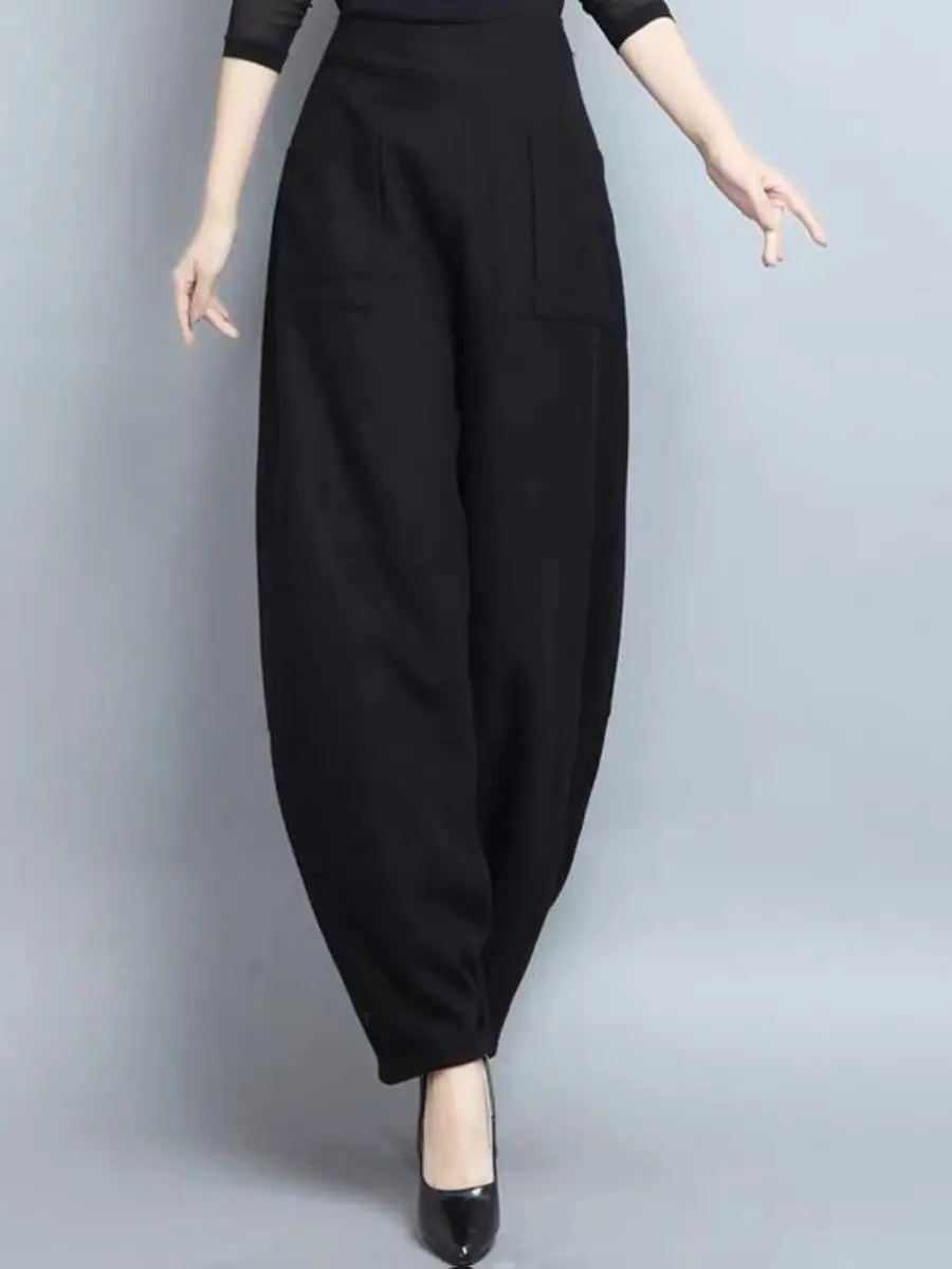 Summer 2026 New Style Women's High Waist Loose Wide Leg Lantern Pants Cotton Linen Casual Harlan Trousers Ethnic Wind
Summer 2026 New Style Women's High Waist Loose Wide Leg Lantern Pants Cotton Linen Casual Harlan Trousers Ethnic Wind