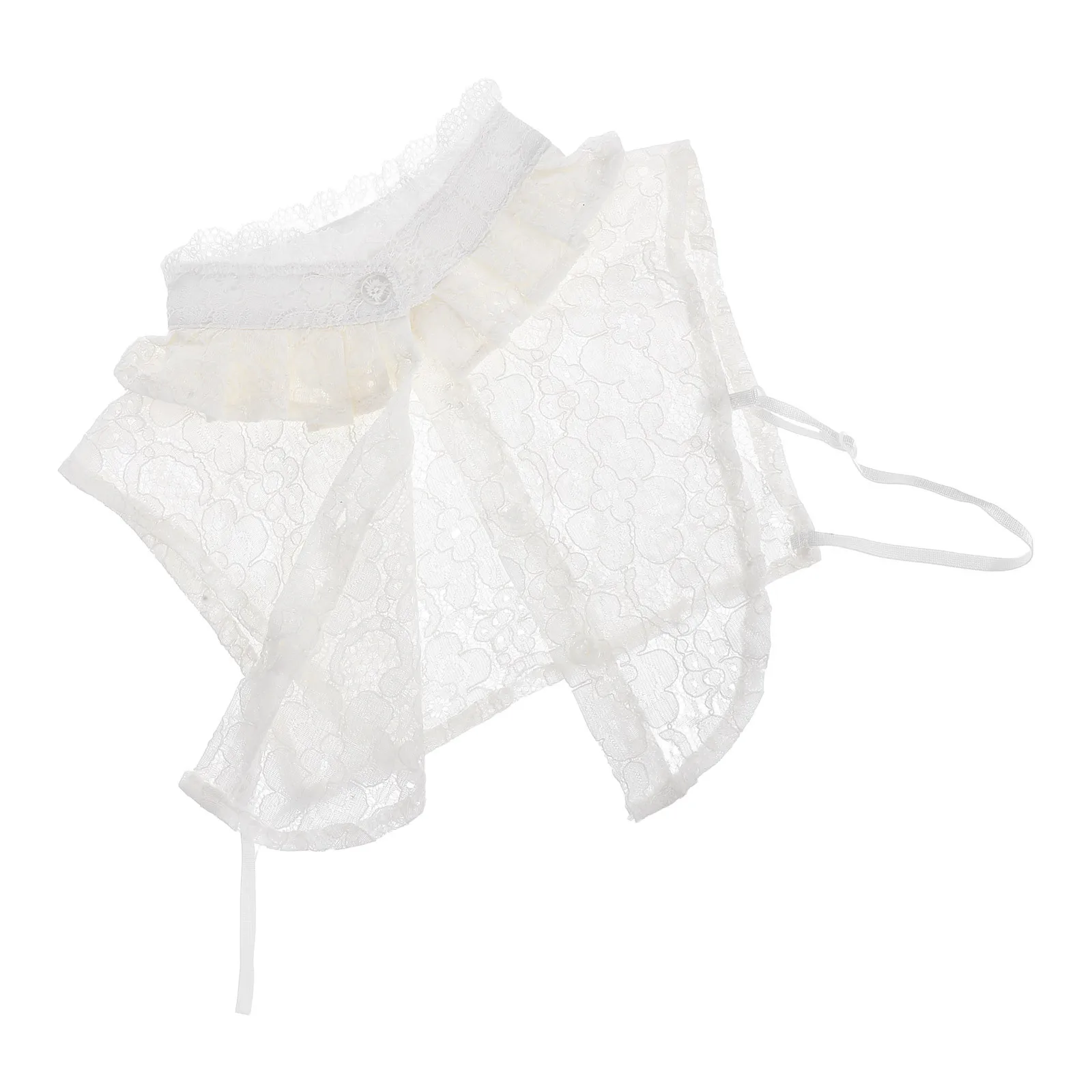 Women Lace Shirt Fake Collar White Elegant Detachable False Standing Collar for Sweaters Jackets Shirts T-Shirts
Women Lace Shirt Fake Collar White Elegant Detachable False Standing Collar for Sweaters Jackets Shirts T-Shirts