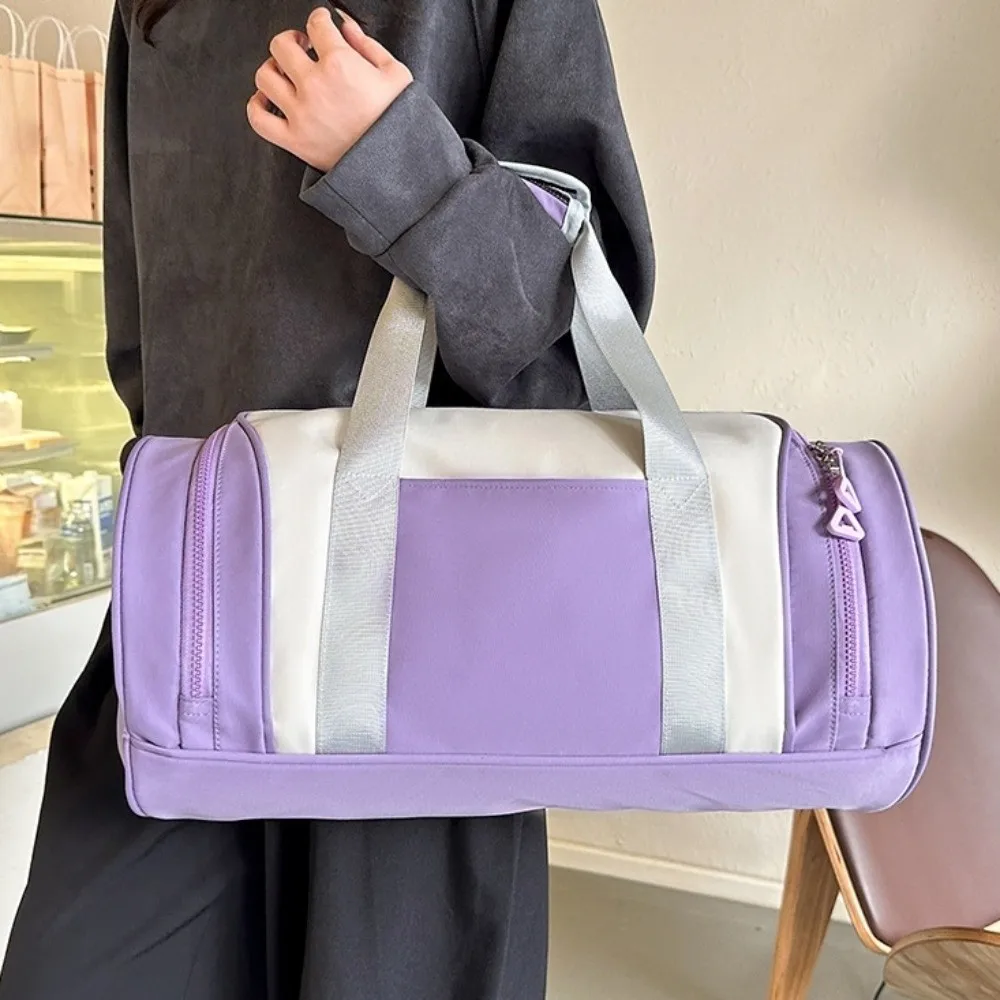 Модная дорожная сумка большой вместимости, легкая водонепроницаемая спортивная сумка для фитнеса, спортивная сумка из ткани Оксфорд для плавания
Модная дорожная сумка большой вместимости, легкая водонепроницаемая спортивная сумка для фитнеса, спортивная сумка из ткани Оксфорд для плавания