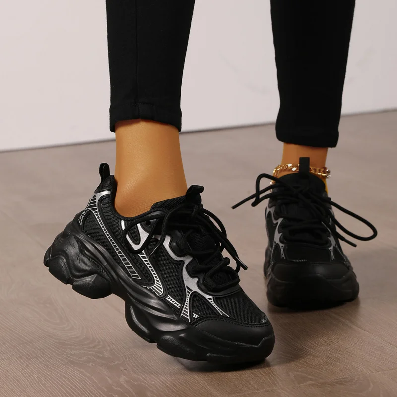 Women's mesh thick soled summer 2026 dad shoes casual sports shoes height increasing running shoes
Women's mesh thick soled summer 2026 dad shoes casual sports shoes height increasing running shoes