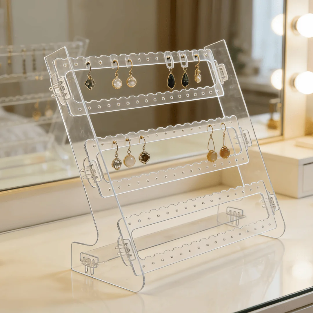 Multi-Functional Acrylic Display Stand, Used For Placing Jewelry, Collectibles, Multifunctional Display Stand For Accessories
Multi-Functional Acrylic Display Stand, Used For Placing Jewelry, Collectibles, Multifunctional Display Stand For Accessories