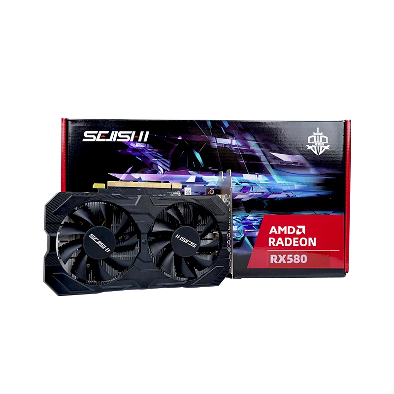 8GB Video Card AMD Video Card GPU placa de video SEJISHI RX580 8G D5 AMD Graphic Card DDR5 256bit
8GB Video Card AMD Video Card GPU placa de video SEJISHI RX580 8G D5 AMD Graphic Card DDR5 256bit