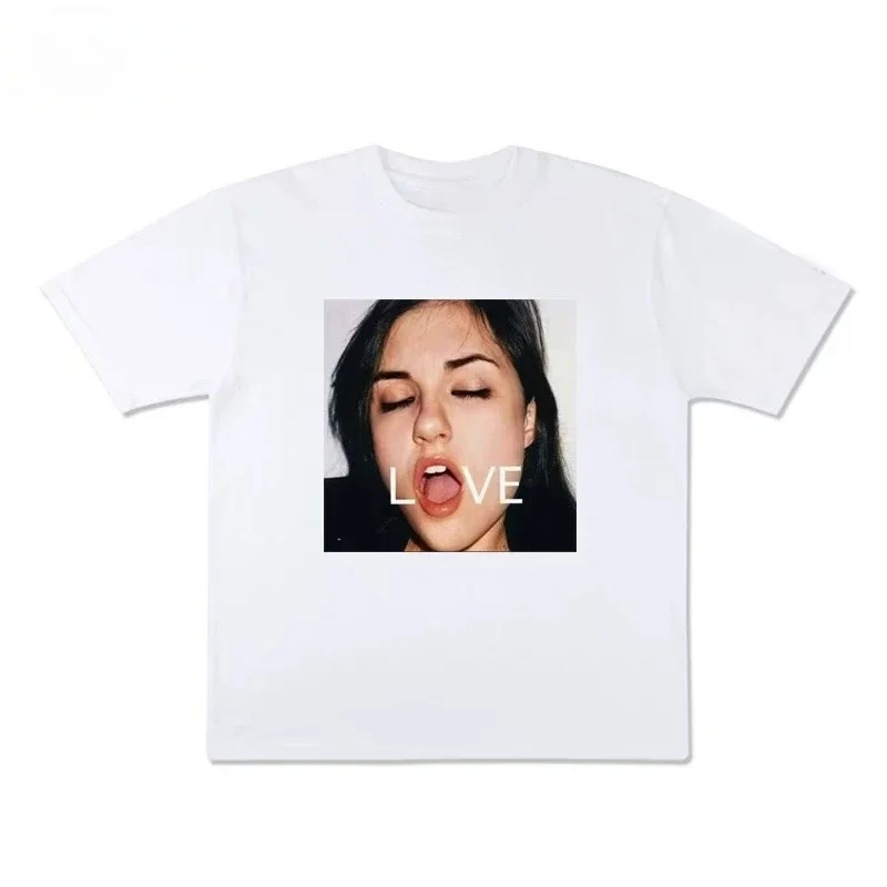 High Street Love Retro Portrait Printed Trendy Brand Short Sleeve T-shirt for Men and Women Hip Hop Loose Half Sleeve Summer Top
High Street Love Retro Portrait Printed Trendy Brand Short Sleeve T-shirt for Men and Women Hip Hop Loose Half Sleeve Summer Top