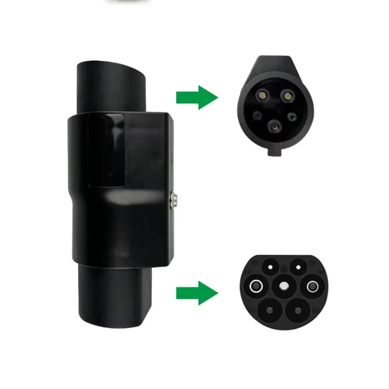 E-mingze Type 2 To Type 1 Ev Charging Converter Ev Charger Adapter Electric Vehicle Charging Adapter Ev Charging Station
E-mingze Type 2 To Type 1 Ev Charging Converter Ev Charger Adapter Electric Vehicle Charging Adapter Ev Charging Station