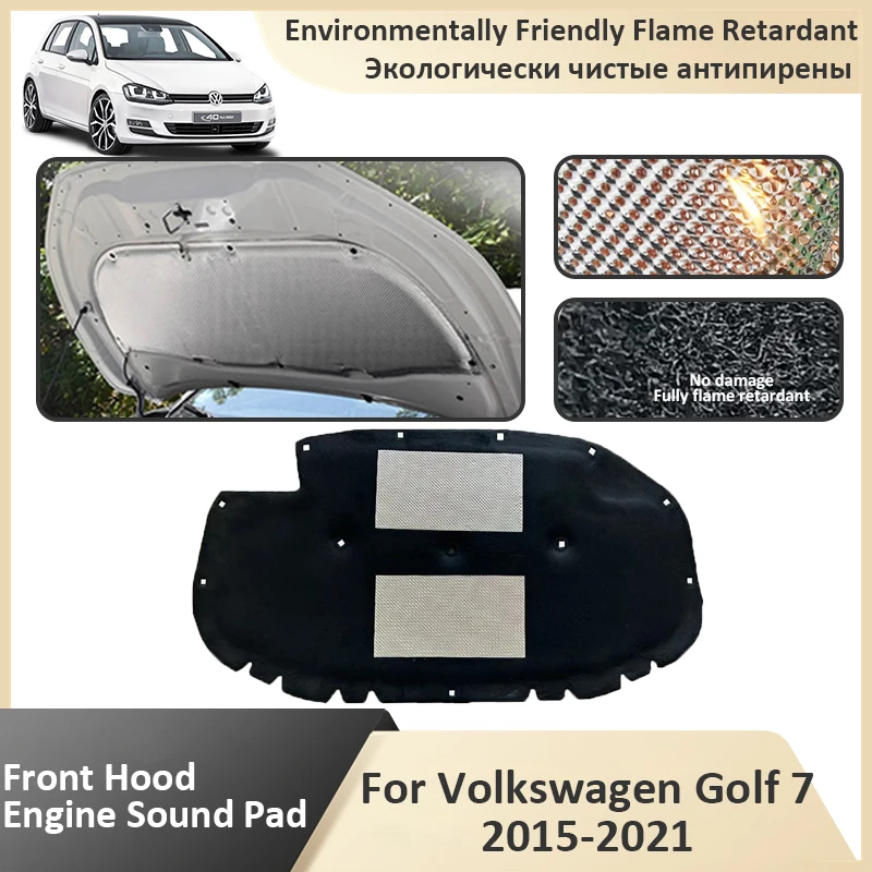 Передний капот, звуковая грелка двигателя для Volkswagen VW Golf 7 Mk7 2015 2016 2017 2018 2019 2020 2021, изоляционный термохлопковый чехол
Передний капот, звуковая грелка двигателя для Volkswagen VW Golf 7 Mk7 2015 2016 2017 2018 2019 2020 2021, изоляционный термохлопковый чехол