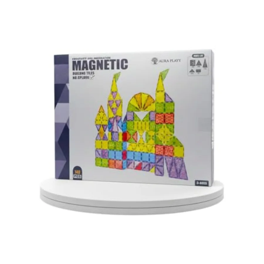Набор магнитных плиток из 140 деталей: креативный 3D STEM-конструктор в разноцветном исполнении с сильным магнетизмом и безопасным АБС-материалом
Набор магнитных плиток из 140 деталей: креативный 3D STEM-конструктор в разноцветном исполнении с сильным магнетизмом и безопасным АБС-материалом