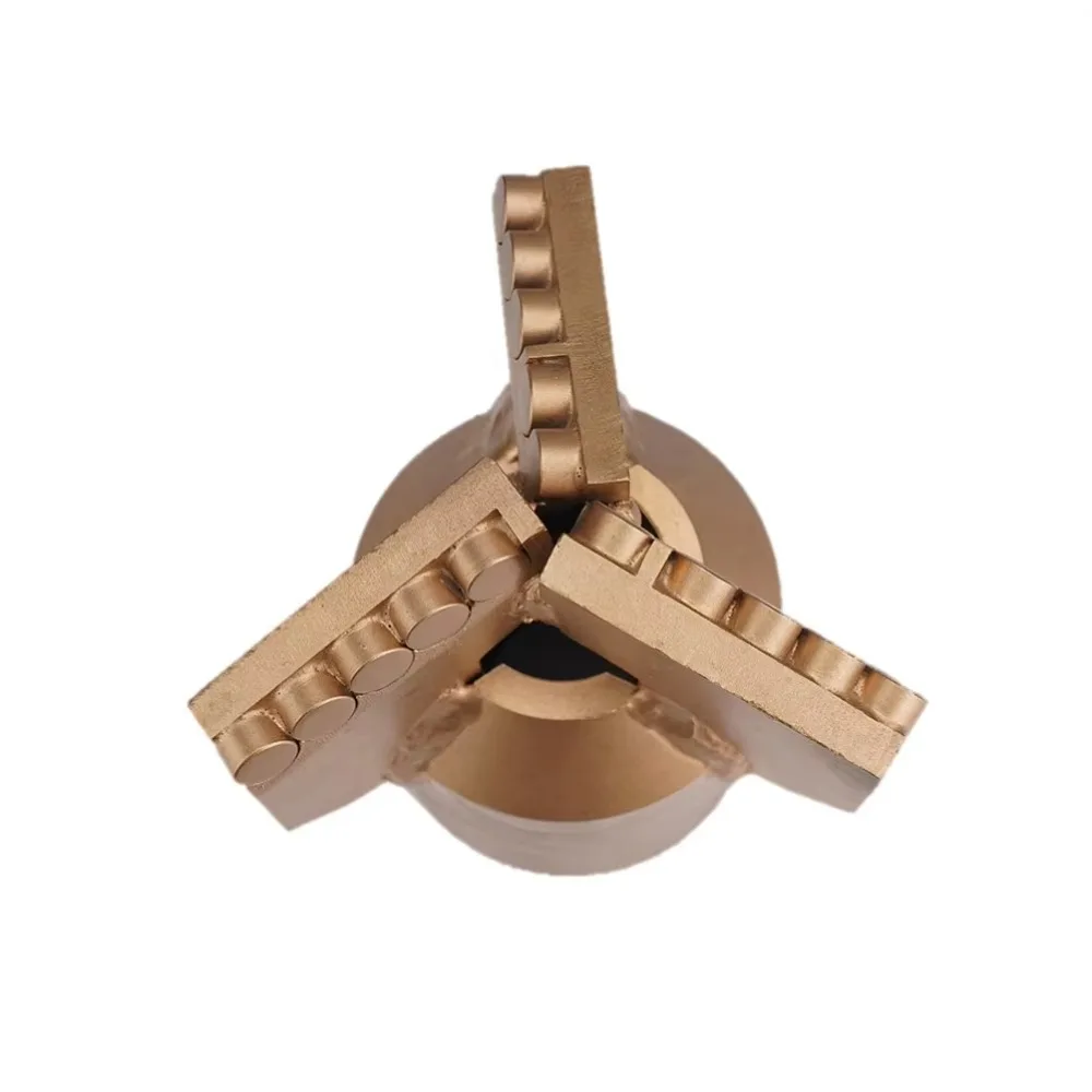 Factory Direct 150mm 3-flute PDC Drill Bit with Drag-type Drill Bit Insert for Drilling.
Factory Direct 150mm 3-flute PDC Drill Bit with Drag-type Drill Bit Insert for Drilling.