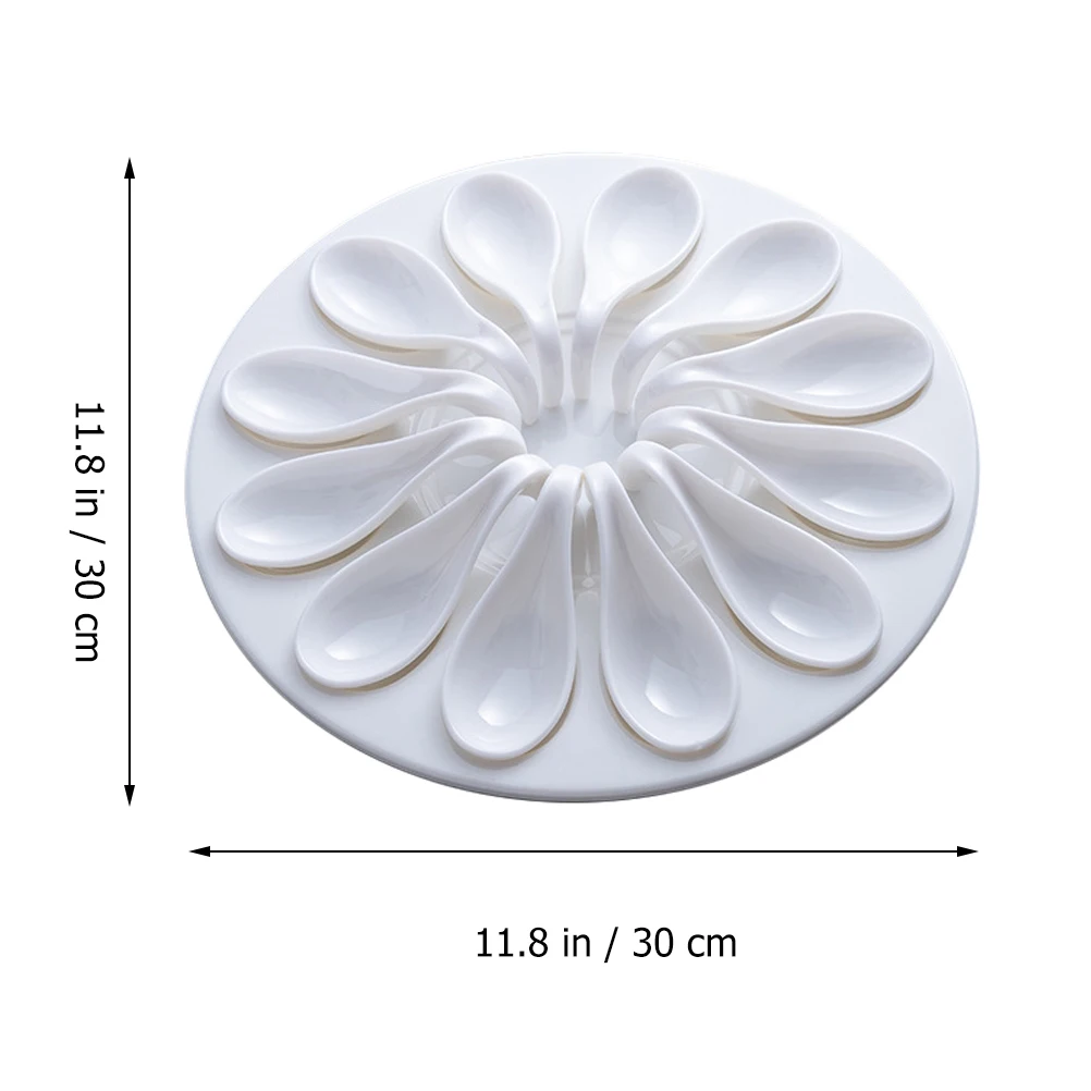 12 Holes Melamine Tableware Plate for Meatballs Shrimp Paste Caviar Kitchen Dining Easy Clean Dishwasher Suitable
12 Holes Melamine Tableware Plate for Meatballs Shrimp Paste Caviar Kitchen Dining Easy Clean Dishwasher Suitable