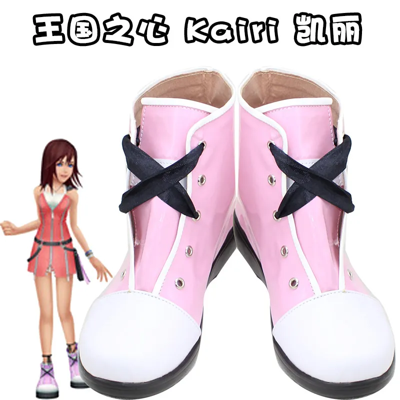 Game Kingdom Hearts Kairi Cosplay Shoes Boots Halloween Women Pink Shoes Girls Roleplay
Game Kingdom Hearts Kairi Cosplay Shoes Boots Halloween Women Pink Shoes Girls Roleplay
