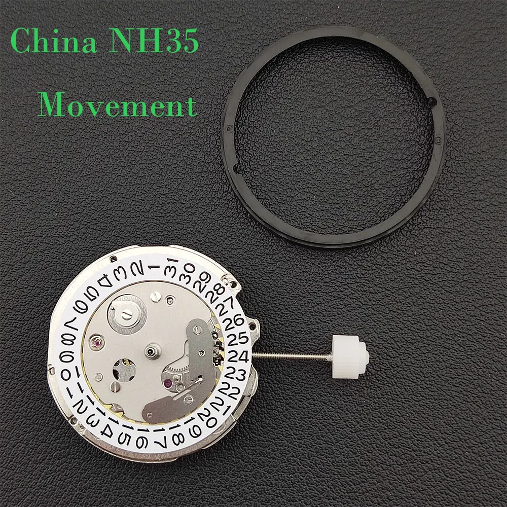 High precision Chinese made NH35 NH36 mechanical movement single/double calendar Japanese NH35/36 movement replacement parts
High precision Chinese made NH35 NH36 mechanical movement single/double calendar Japanese NH35/36 movement replacement parts