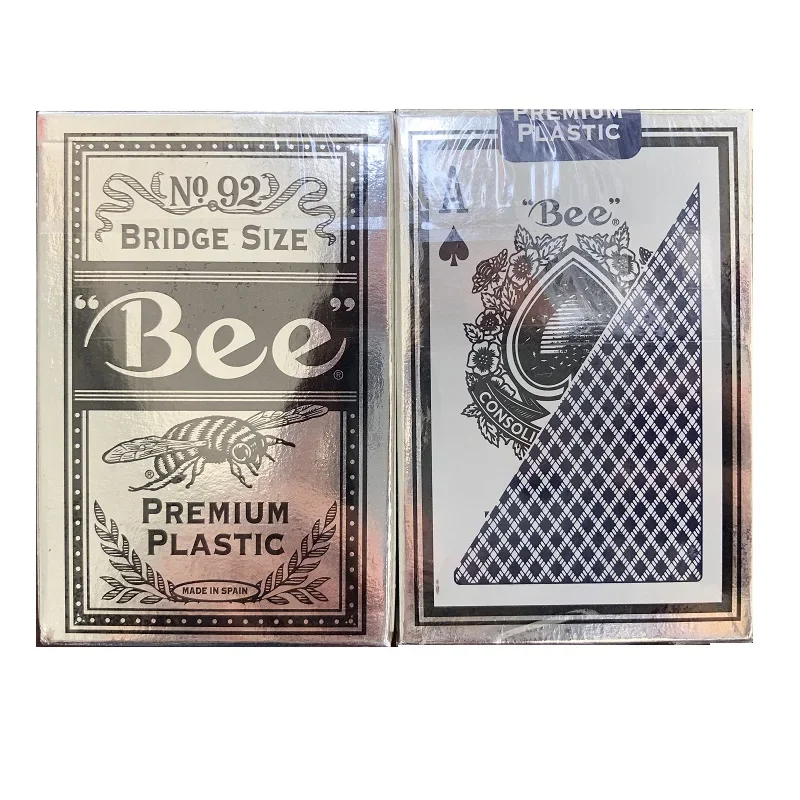 Plastic Bee Playing Cards Jumbo Index Deck Bridge Size Waterproof Cards Magic Tricks for Magician
Plastic Bee Playing Cards Jumbo Index Deck Bridge Size Waterproof Cards Magic Tricks for Magician