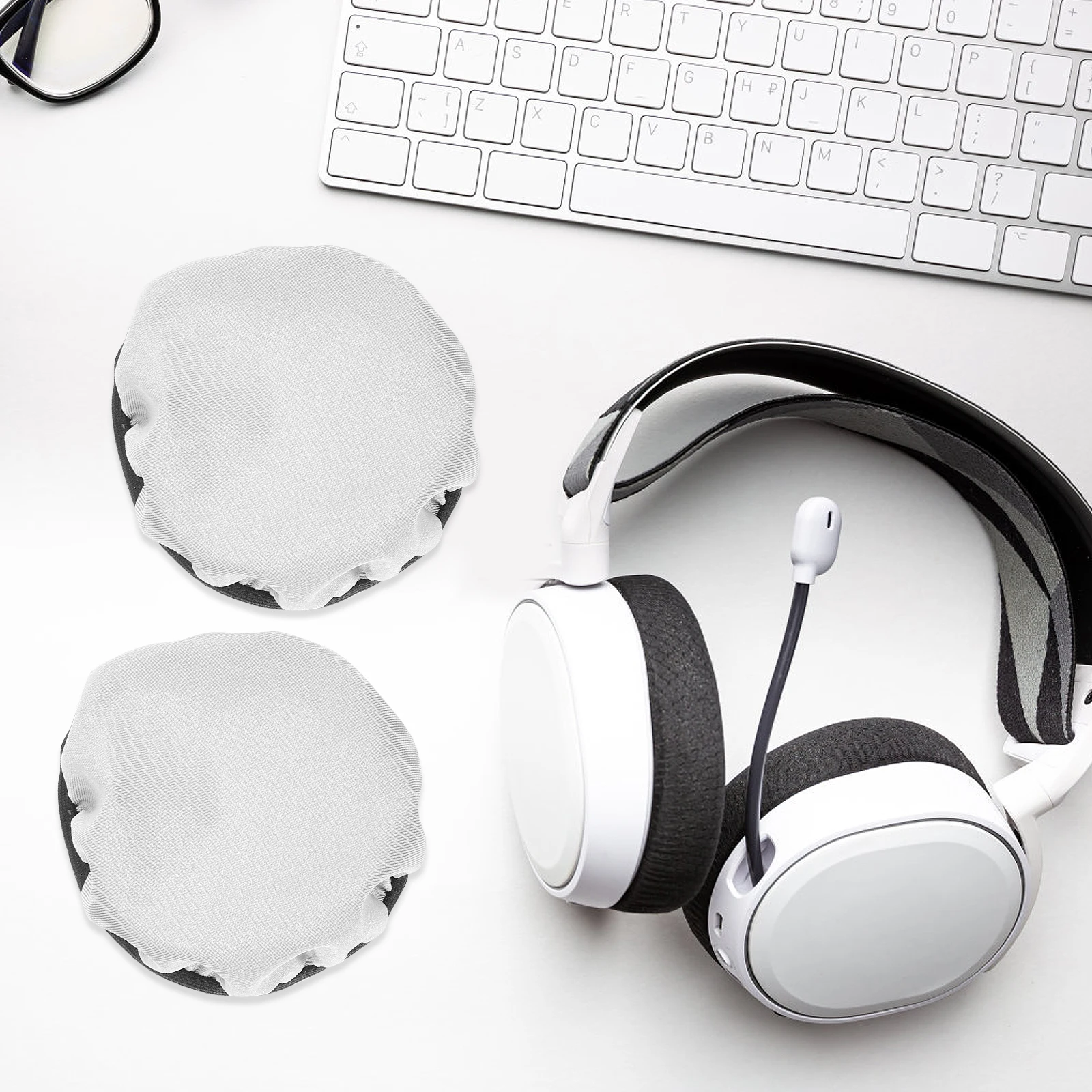 2 Pcs Wireless Headphone Ear Cushion Cloth Cover Protectors for Covers Headphones Pads Grey Earphone
2 Pcs Wireless Headphone Ear Cushion Cloth Cover Protectors for Covers Headphones Pads Grey Earphone