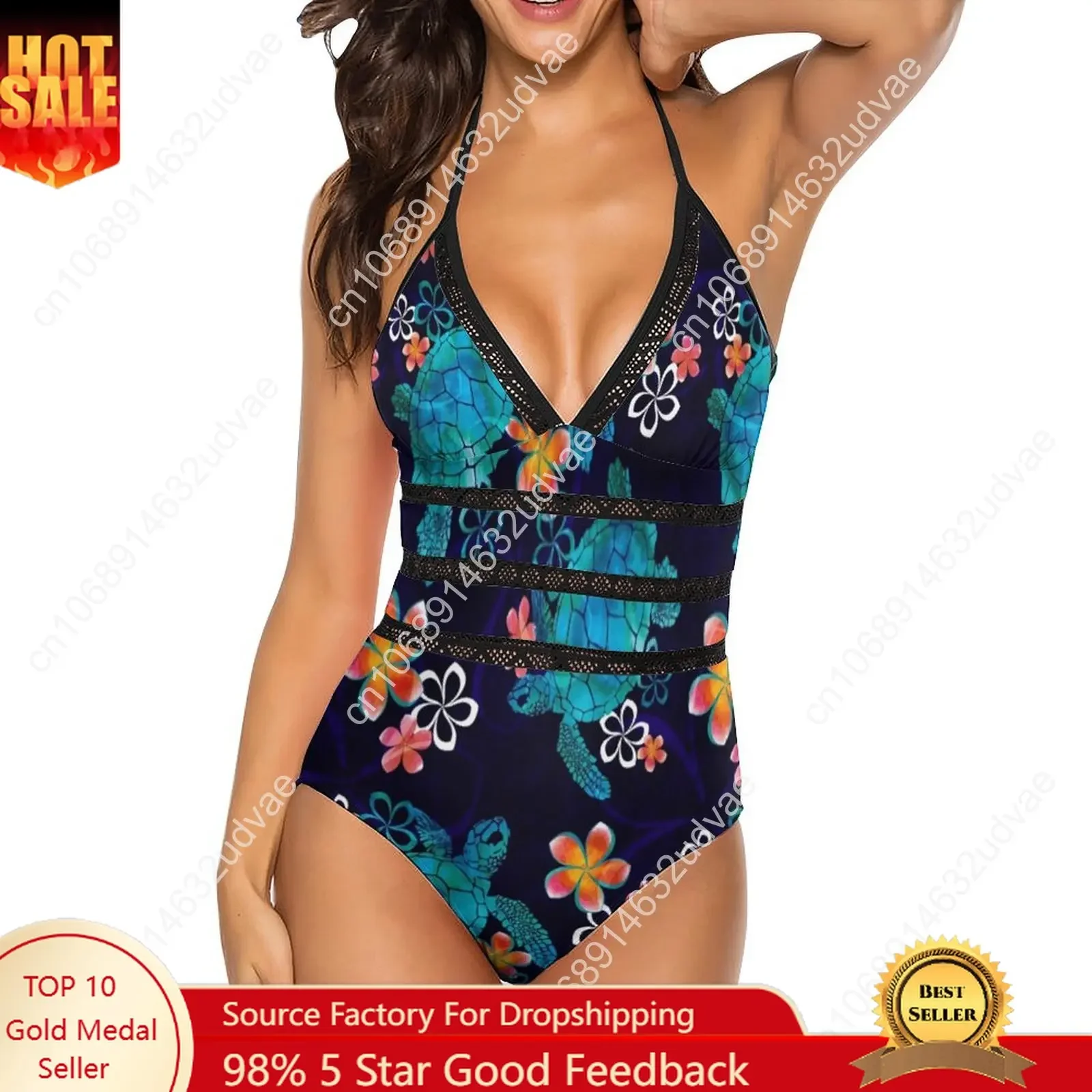 Beach Print Swimsuit Sea Turtle with Flowers Stylish Swimwear One Piece Rave Swimsuits Sexy Hollow Out Beach Wear
Beach Print Swimsuit Sea Turtle with Flowers Stylish Swimwear One Piece Rave Swimsuits Sexy Hollow Out Beach Wear