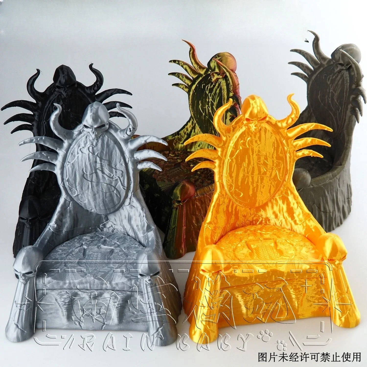 3D Printed Square Throne for Action Figures Artistic Sculpted Plastic Seat - Newest Display Decor for Desktop Scene
3D Printed Square Throne for Action Figures Artistic Sculpted Plastic Seat - Newest Display Decor for Desktop Scene