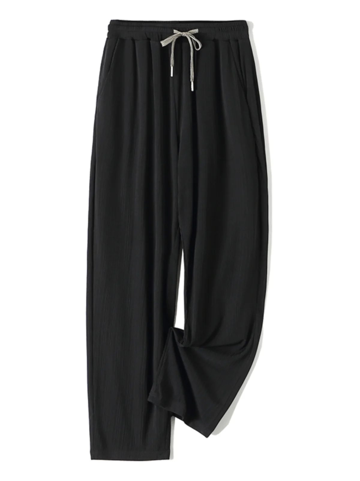 Мужские летние тонкие брюки из ледяного шелка, широкие, прямые, свободные, в пол, с охлаждающим эффектом, дышащие, повседневные, модные
Мужские летние тонкие брюки из ледяного шелка, широкие, прямые, свободные, в пол, с охлаждающим эффектом, дышащие, повседневные, модные