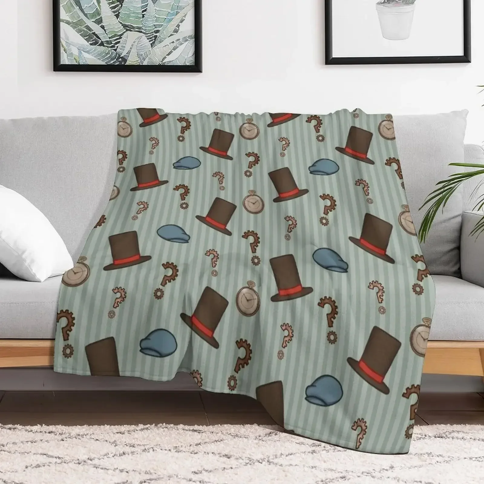 Professor Layton Repeated Pattern (Green) Throw Blanket Moving Plaid on the sofa heavy to sleep Blankets
Professor Layton Repeated Pattern (Green) Throw Blanket Moving Plaid on the sofa heavy to sleep Blankets