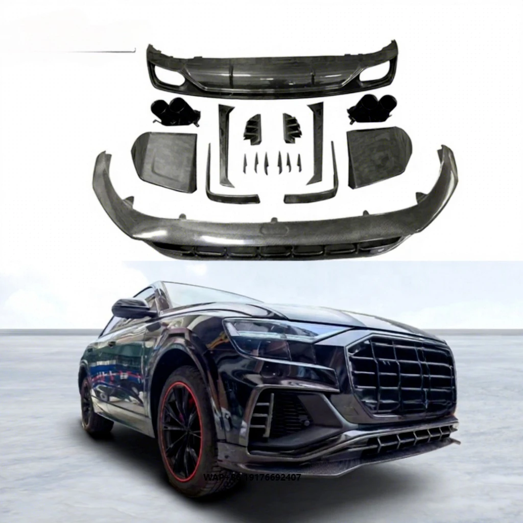 Best Quality Carbon Fiber Upgrade to AB-T Style Body Kit for Q8 RSQ8 Front Rear Bumper Lip Tailpipe
Best Quality Carbon Fiber Upgrade to AB-T Style Body Kit for Q8 RSQ8 Front Rear Bumper Lip Tailpipe