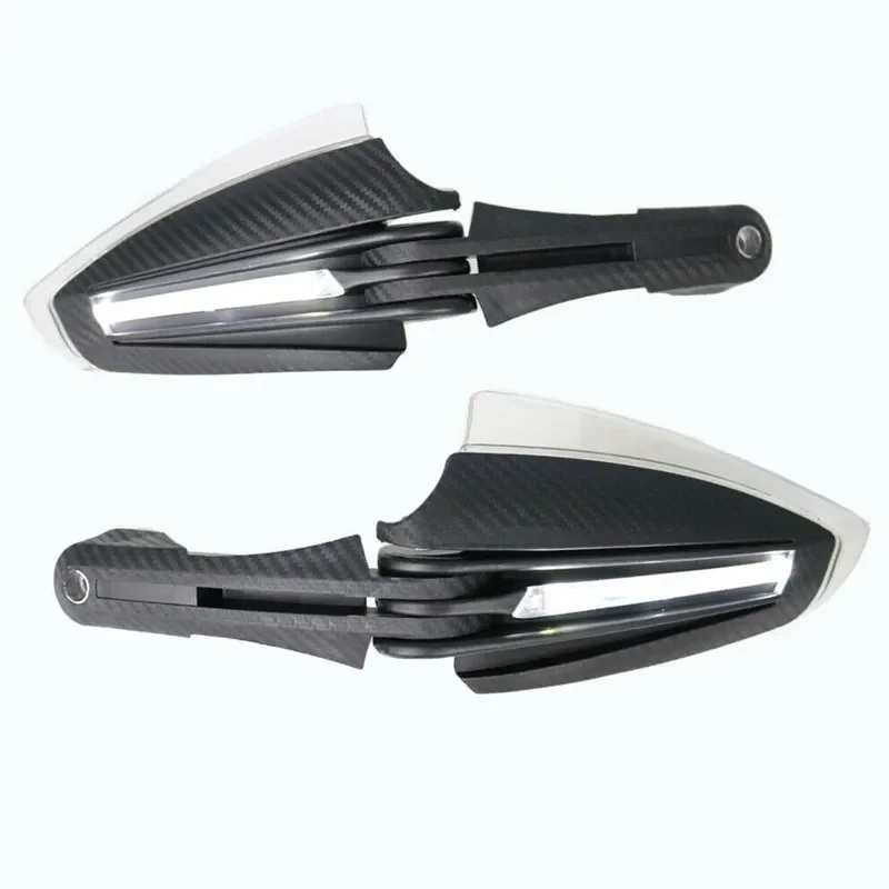 Motorcycle with Lamp Handguards Protector Pretective Hand Shield Windshield Fit Most of 22mm (7/8") Open Handlebars
Motorcycle with Lamp Handguards Protector Pretective Hand Shield Windshield Fit Most of 22mm (7/8") Open Handlebars