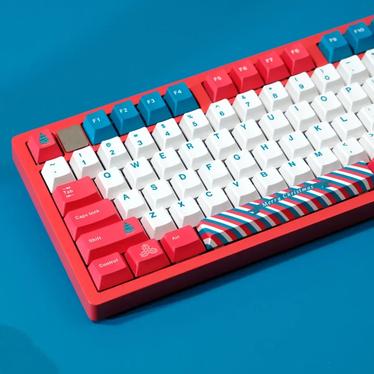 129 keys Christmas original height PBT material sublimation keycap suitable for gaming mechanical keyboard
129 keys Christmas original height PBT material sublimation keycap suitable for gaming mechanical keyboard