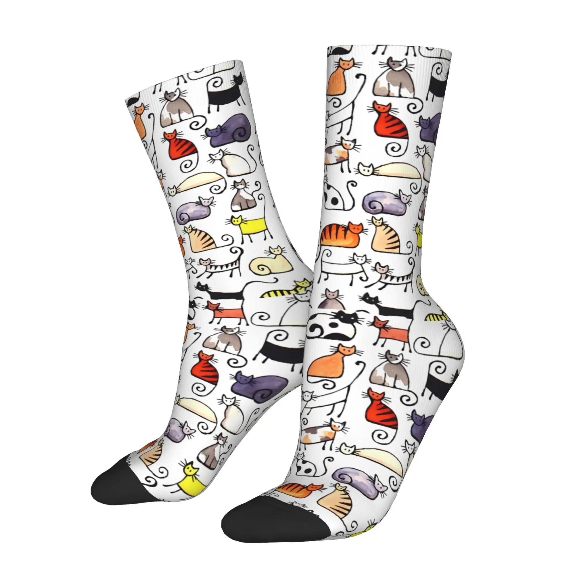 Vintage Cats Cats Men's Socks Unisex Hip Hop Pattern Printed Happy Crew Sock Gift
Vintage Cats Cats Men's Socks Unisex Hip Hop Pattern Printed Happy Crew Sock Gift