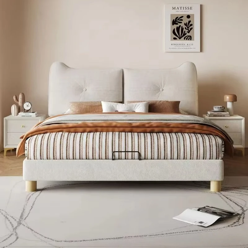 !@Cream Style French Upholstery Single Bed Simple Pink Kids Bedroom Soft Storage Wooden Frame Soft Bed for Hotel Villa
!@Cream Style French Upholstery Single Bed Simple Pink Kids Bedroom Soft Storage Wooden Frame Soft Bed for Hotel Villa