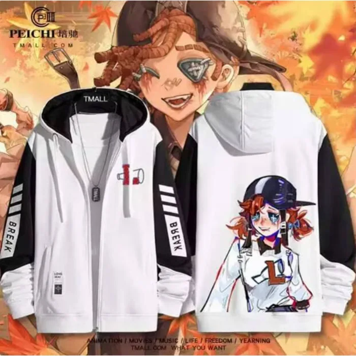 Anime Identity Ⅴ Cheerleaderhooded Hoodie Cosplay Autumn Winter Men Women Coat Loose Jacket Tops anime
Anime Identity Ⅴ Cheerleaderhooded Hoodie Cosplay Autumn Winter Men Women Coat Loose Jacket Tops anime