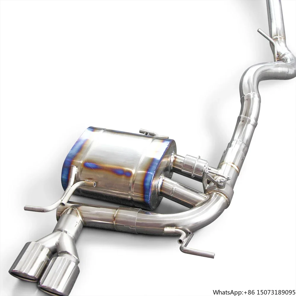 For E90 E92 320i 318i 325i 2007-2012 High Performance Titanium Exhaust with Vacuum Valve Catback Exhaust Modification
For E90 E92 320i 318i 325i 2007-2012 High Performance Titanium Exhaust with Vacuum Valve Catback Exhaust Modification