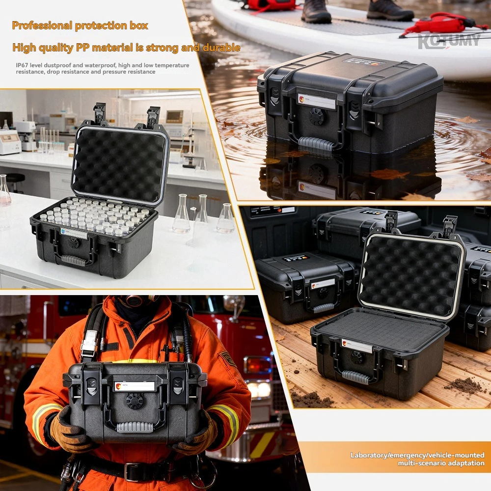 Heavy Duty Portable Storage Box Moistureproof Pressure Resistant Instrument Protective Carrying Case
Heavy Duty Portable Storage Box Moistureproof Pressure Resistant Instrument Protective Carrying Case