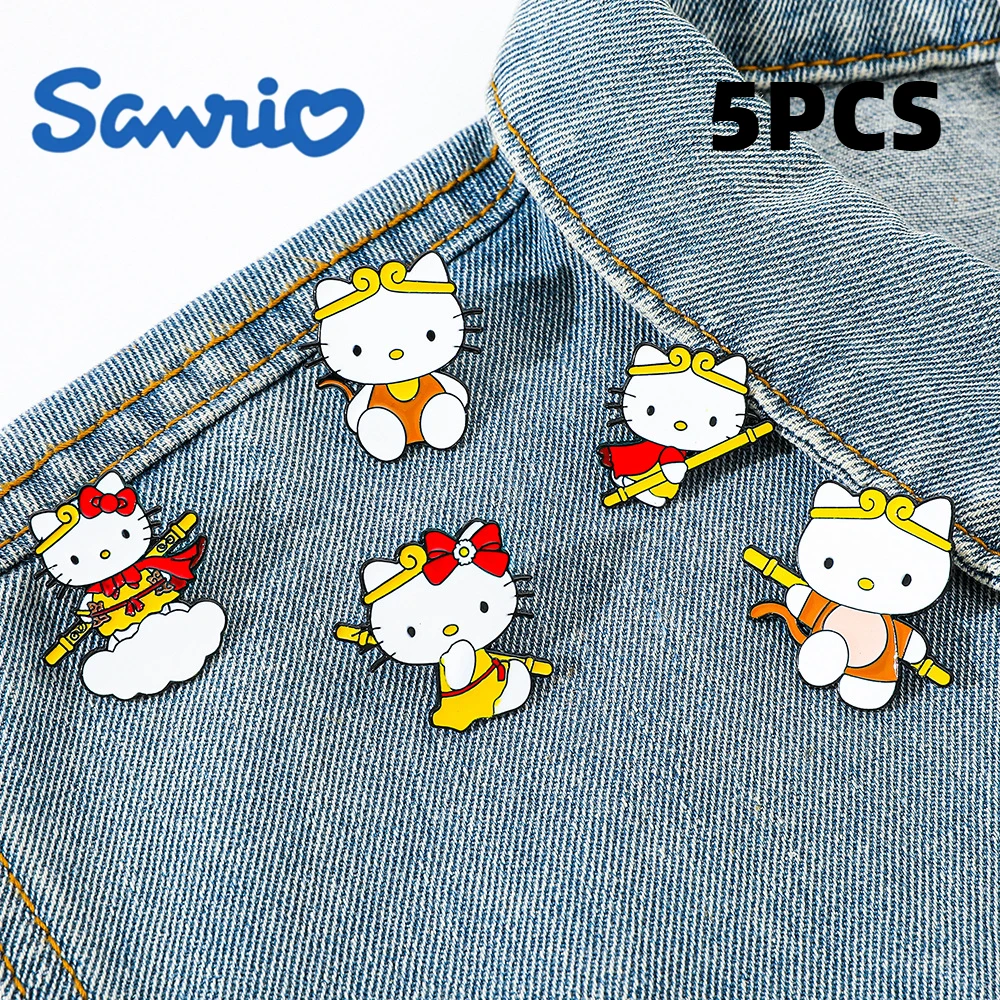 1set Cartoon Enamel Pins Creativity KT Cat Wukong Cosplay Metal Brooch Badge Hat Backpack Pin for Women Accessory Jewelry Gifts
1set Cartoon Enamel Pins Creativity KT Cat Wukong Cosplay Metal Brooch Badge Hat Backpack Pin for Women Accessory Jewelry Gifts