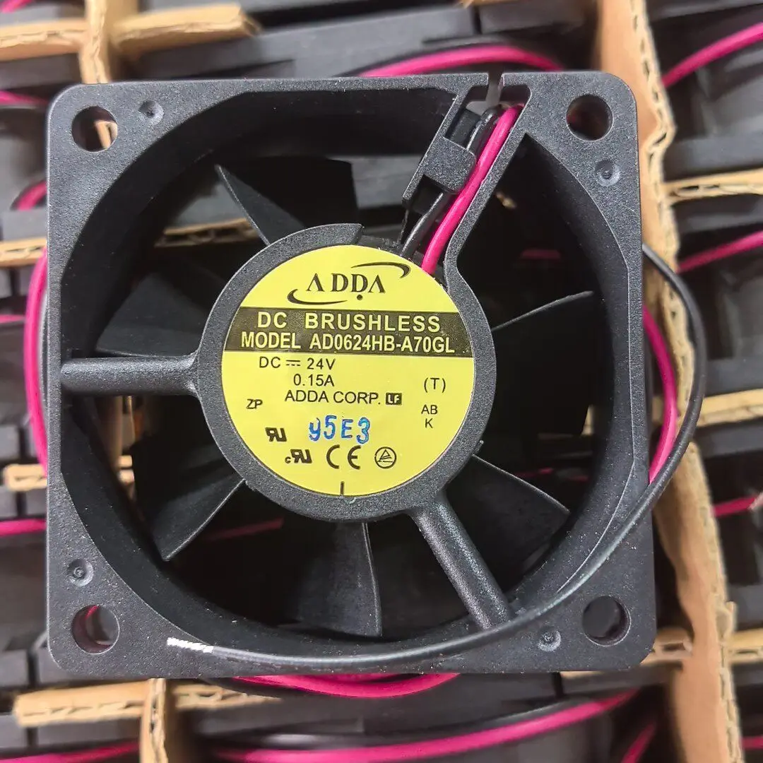 Оригинальный вентилятор охлаждения AD0624HB-A70GL 24V 0.15A 6025, 2-проводной, с шарикоподшипником
Оригинальный вентилятор охлаждения AD0624HB-A70GL 24V 0.15A 6025, 2-проводной, с шарикоподшипником