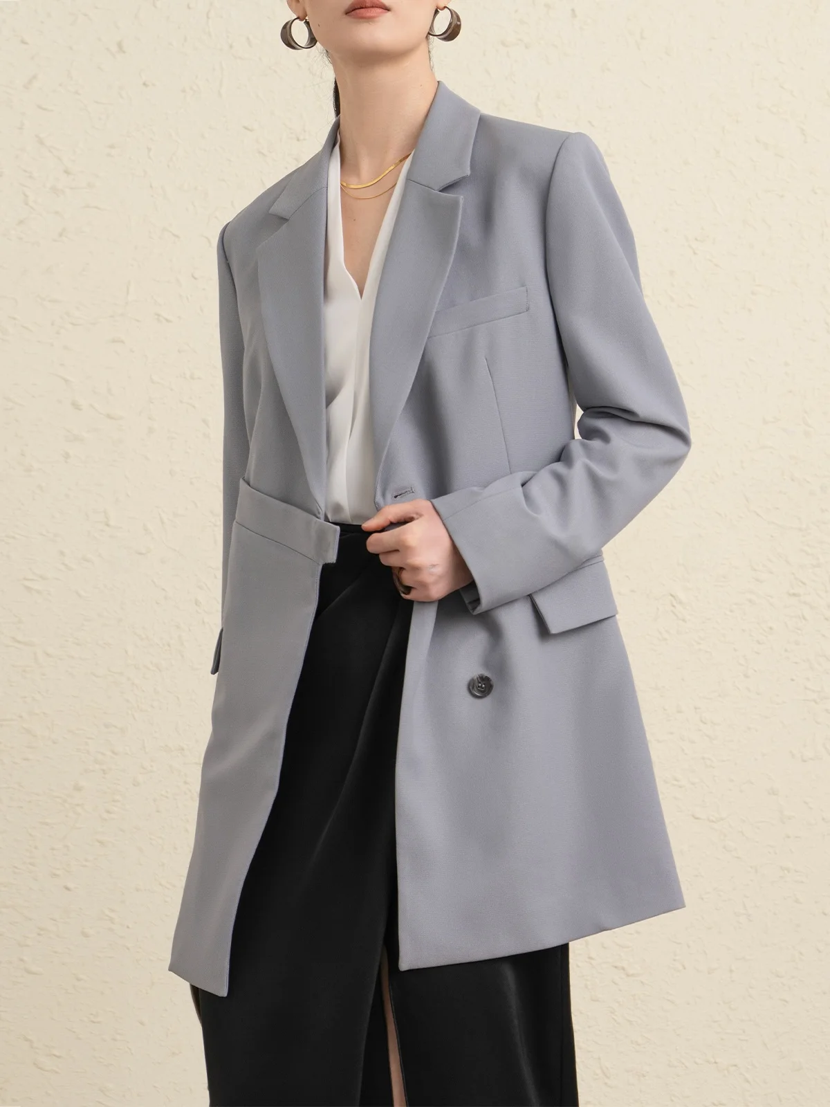 Женское пальто-костюм Slimming Pure Color с поясом, длинным рукавом, для офиса, производство Китай
Женское пальто-костюм Slimming Pure Color с поясом, длинным рукавом, для офиса, производство Китай