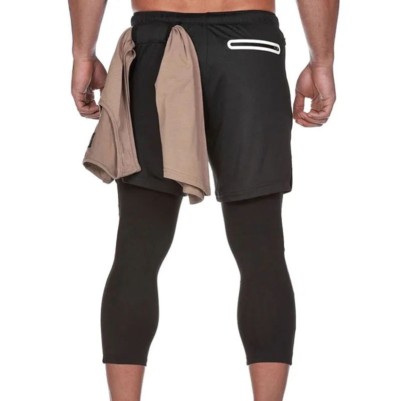 New Sport Pants Men 2 In 1 Double-deck Running Training Pants Gyms Ankle-Length Pants Quick Dry Men Jogging Trousers MY824
New Sport Pants Men 2 In 1 Double-deck Running Training Pants Gyms Ankle-Length Pants Quick Dry Men Jogging Trousers MY824