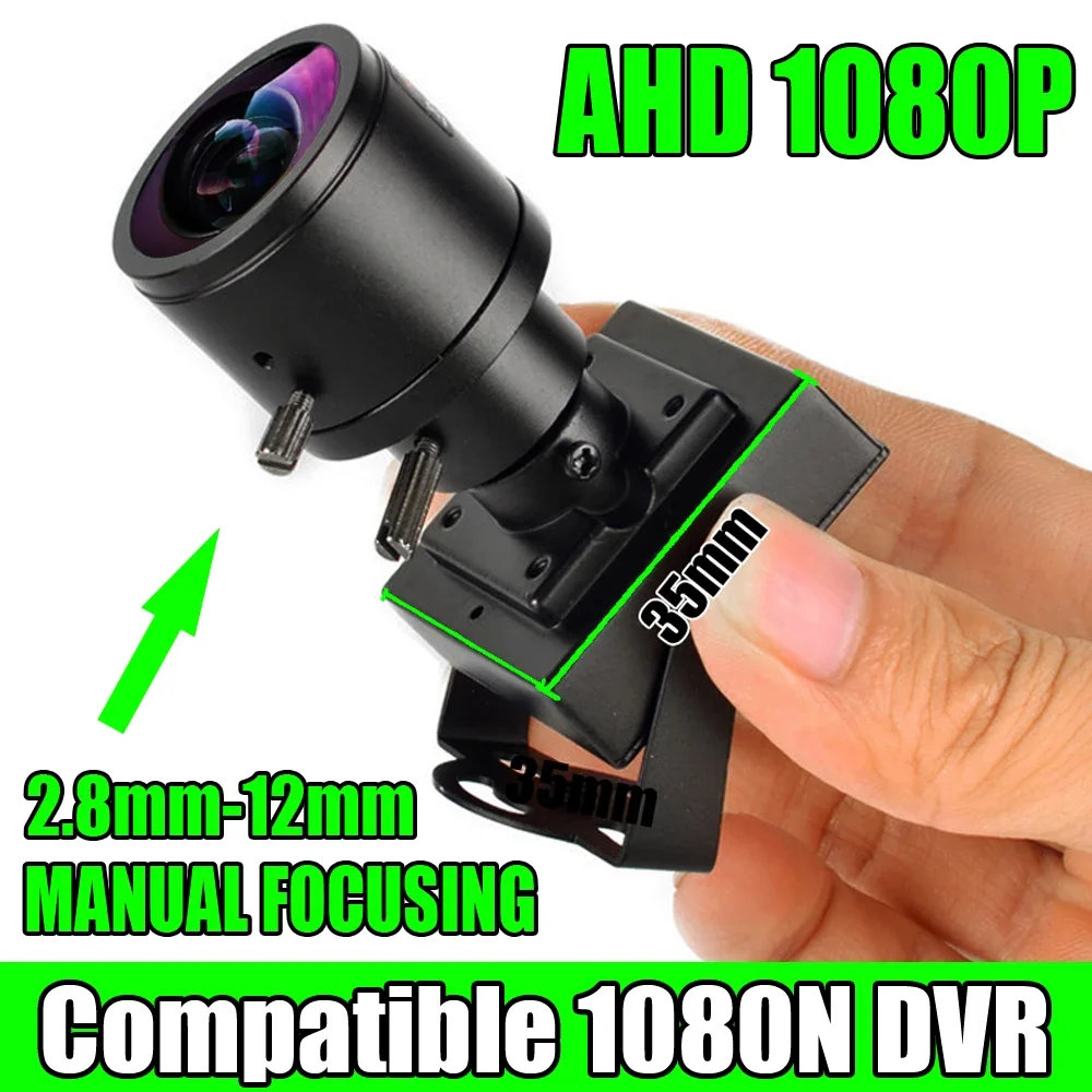 3000TVL Metal Focus 2.8mm-12mm Manual Focusing Security MINI Cctv Camera 1080P Micro Coaxial Digital Home 650Filter Have Bracket
3000TVL Metal Focus 2.8mm-12mm Manual Focusing Security MINI Cctv Camera 1080P Micro Coaxial Digital Home 650Filter Have Bracket