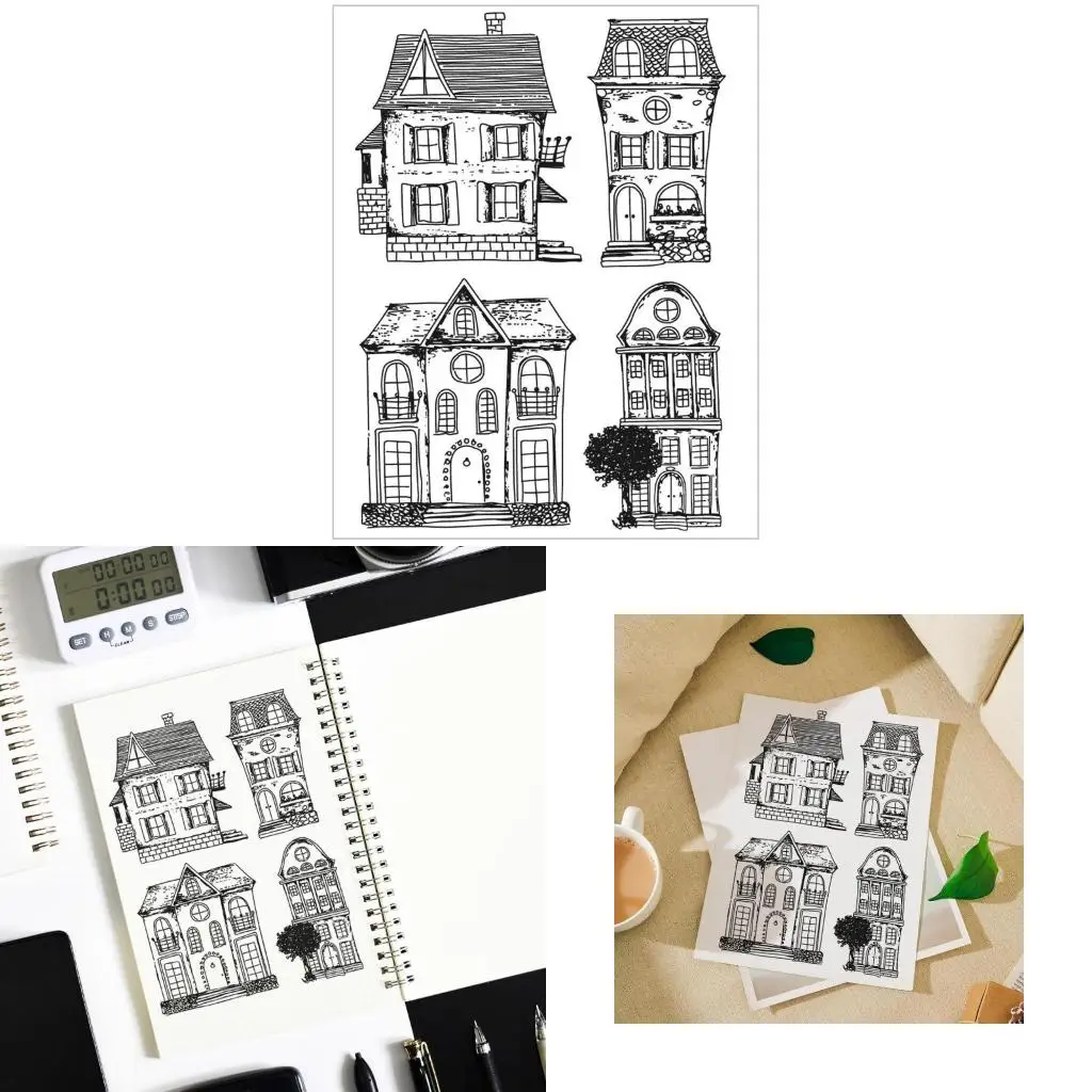 House Silicone Clear Seal Stamp DIY Scrapbooking Embossing Photo Album Decorative Paper Card
House Silicone Clear Seal Stamp DIY Scrapbooking Embossing Photo Album Decorative Paper Card