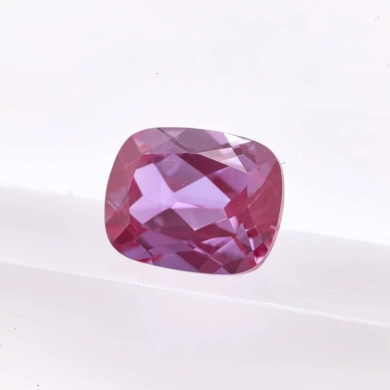 Cushion Shape Lab Grown Alexandrite Color Changing Stone Wholesale DIY Ring Necklace Earrings Main Materials with Certificate
Cushion Shape Lab Grown Alexandrite Color Changing Stone Wholesale DIY Ring Necklace Earrings Main Materials with Certificate