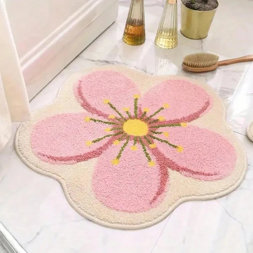 Floral Pattern Irregular Shaped Carpet Faux Wool Soft Plush Material Suitable For Decoration Shower Sofa Thickened Carpet
Floral Pattern Irregular Shaped Carpet Faux Wool Soft Plush Material Suitable For Decoration Shower Sofa Thickened Carpet