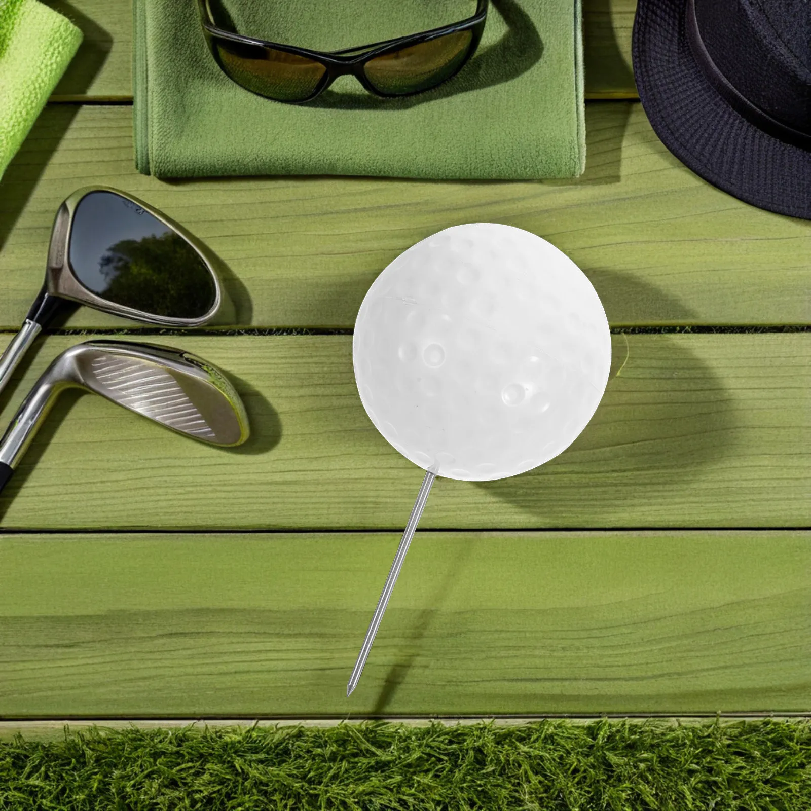 Golf Ball Position Marker Outdoor Stainless Steel Spike ABS Plastic Round Ball Shape Serve Boundary Marker Sports Golf
Golf Ball Position Marker Outdoor Stainless Steel Spike ABS Plastic Round Ball Shape Serve Boundary Marker Sports Golf