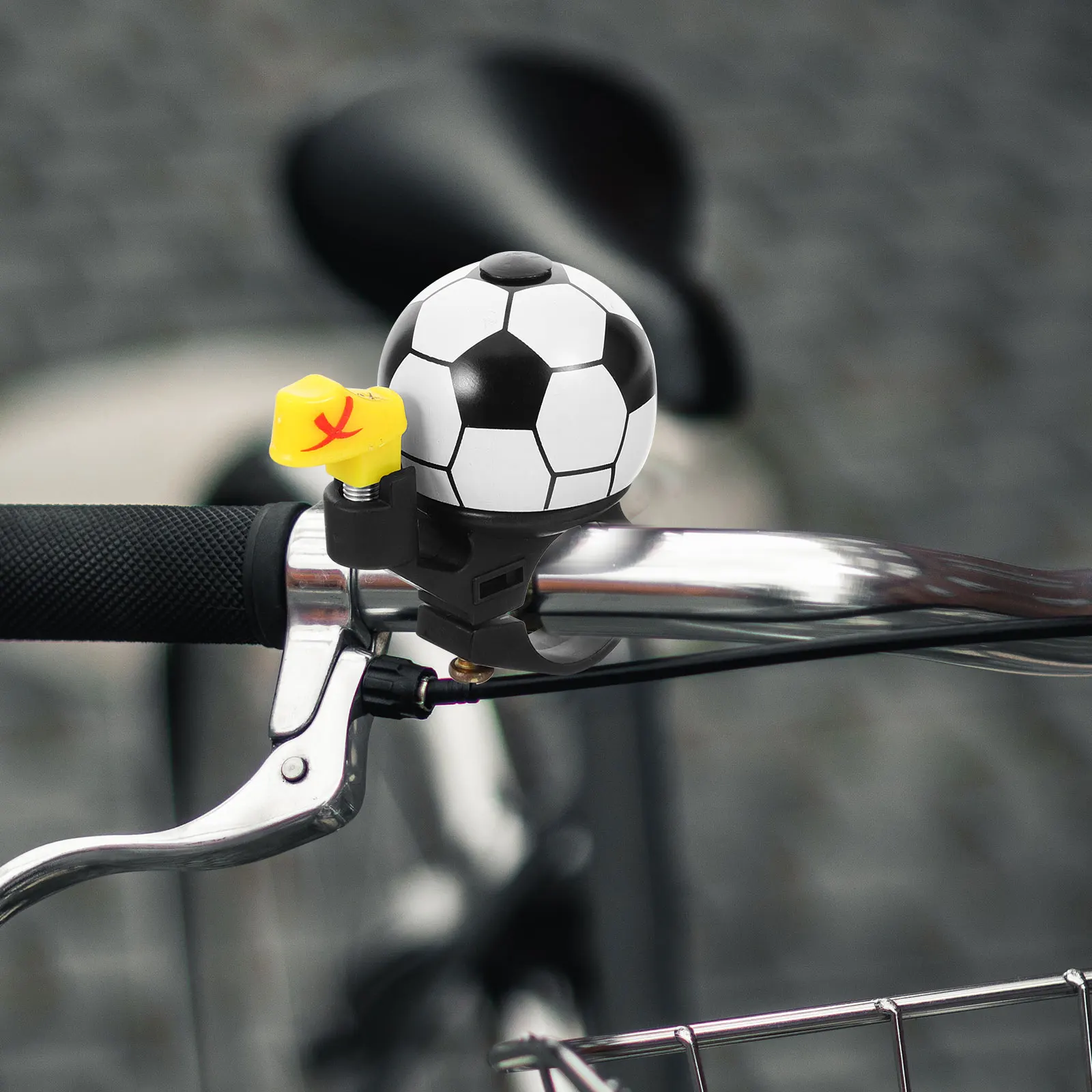 Bike Bell Crisp Sound Portable Bells Mountain Bike Soccer Shoe Black Ball Yellow Color Handlebar Attachment Safe Journey
Bike Bell Crisp Sound Portable Bells Mountain Bike Soccer Shoe Black Ball Yellow Color Handlebar Attachment Safe Journey