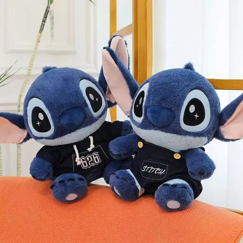 Плюшевая кукла Disney Stitch, милая аниме-игрушка в комбинезоне, подарок на день рождения для мальчиков и девочек, аксессуары для украшения дома и комнаты
Плюшевая кукла Disney Stitch, милая аниме-игрушка в комбинезоне, подарок на день рождения для мальчиков и девочек, аксессуары для украшения дома и комнаты