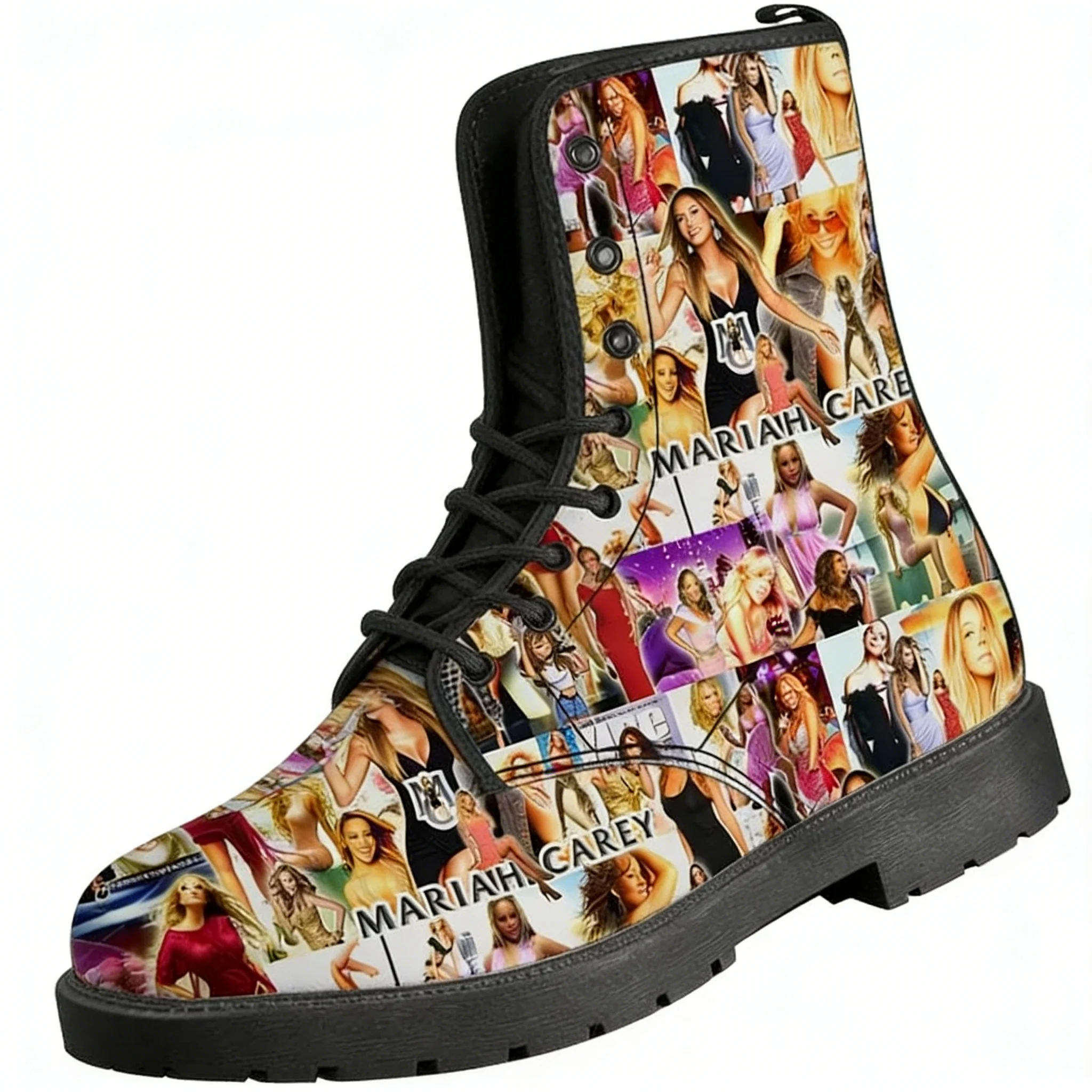 Mariah Carey Casual Boots Hip hop Singer Mens Womens Teenager Shoes Fashion 3D Boot Outdoor High Quality Customize Made Shoes
Mariah Carey Casual Boots Hip hop Singer Mens Womens Teenager Shoes Fashion 3D Boot Outdoor High Quality Customize Made Shoes