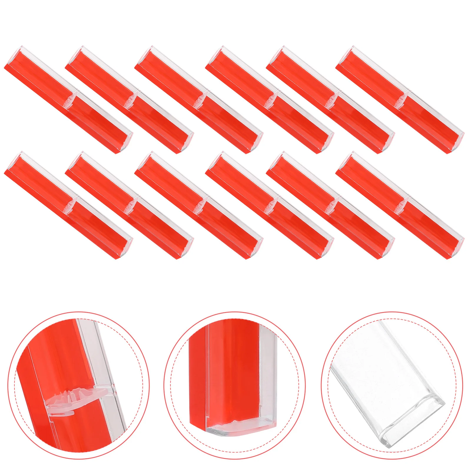 12Pcs Transparent Pencil Box Small Pen Case Holder Sturdy Reusable Stationery Storage Box for School Office Business Trip Gift
12Pcs Transparent Pencil Box Small Pen Case Holder Sturdy Reusable Stationery Storage Box for School Office Business Trip Gift