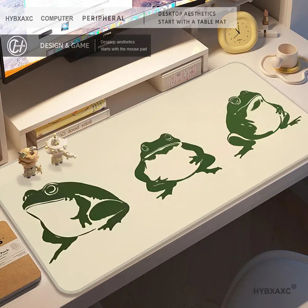 HYBXAXC New Arrivals Cute Frog Mousepad Large Size Keyboard Table Mat Anti-slip Computer Office Table Desk Pad Kawaii Mouse Pad
HYBXAXC New Arrivals Cute Frog Mousepad Large Size Keyboard Table Mat Anti-slip Computer Office Table Desk Pad Kawaii Mouse Pad