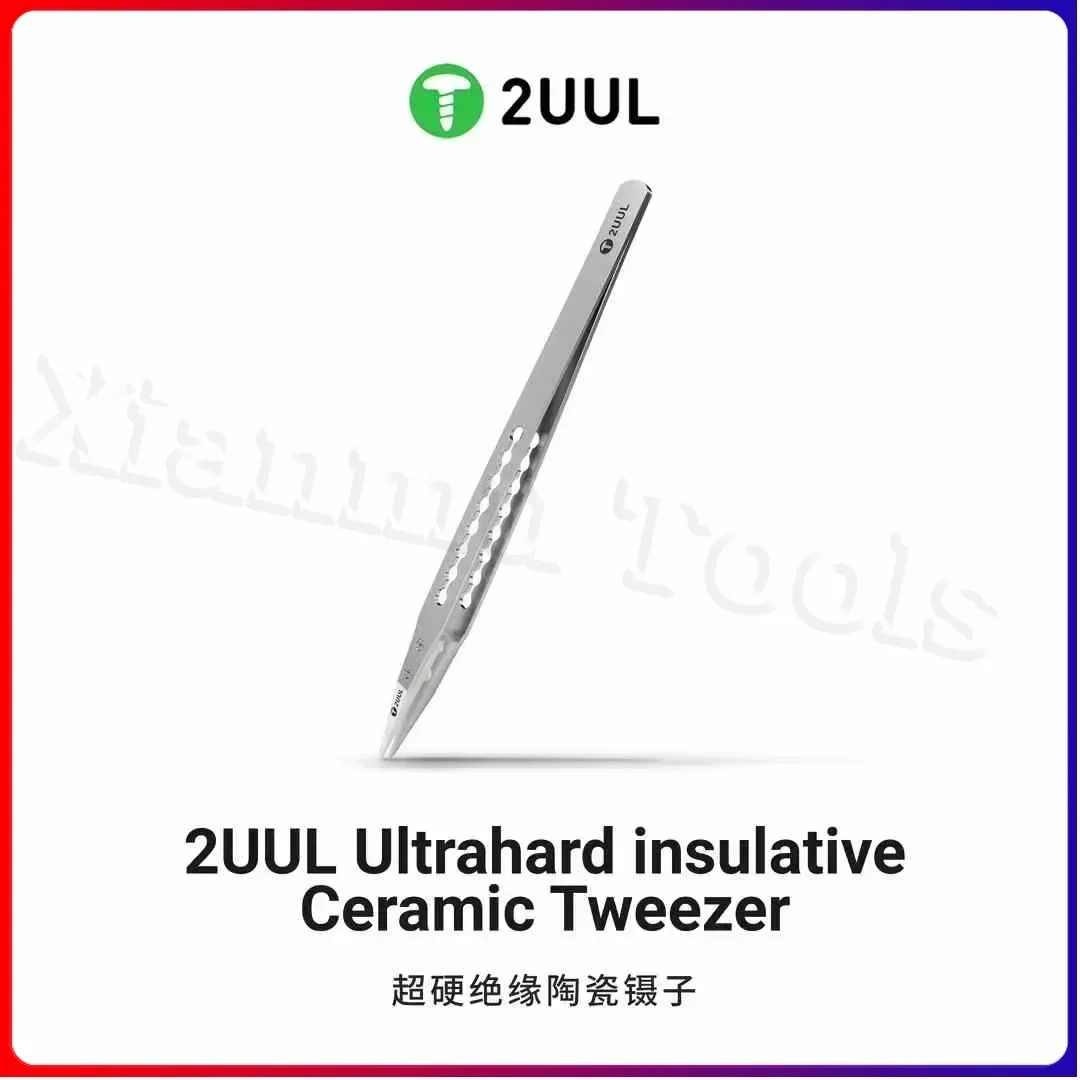 2UUL TW31 Ультратвердый изоляционный керамический пинцет, антистатический пинцет для мобильных чипов, пинцет для ремонта мобильных телефонов/ЦП/IC/PCB 
2UUL TW31 Ультратвердый изоляционный керамический пинцет, антистатический пинцет для мобильных чипов, пинцет для ремонта мобильных телефонов/ЦП/IC/PCB