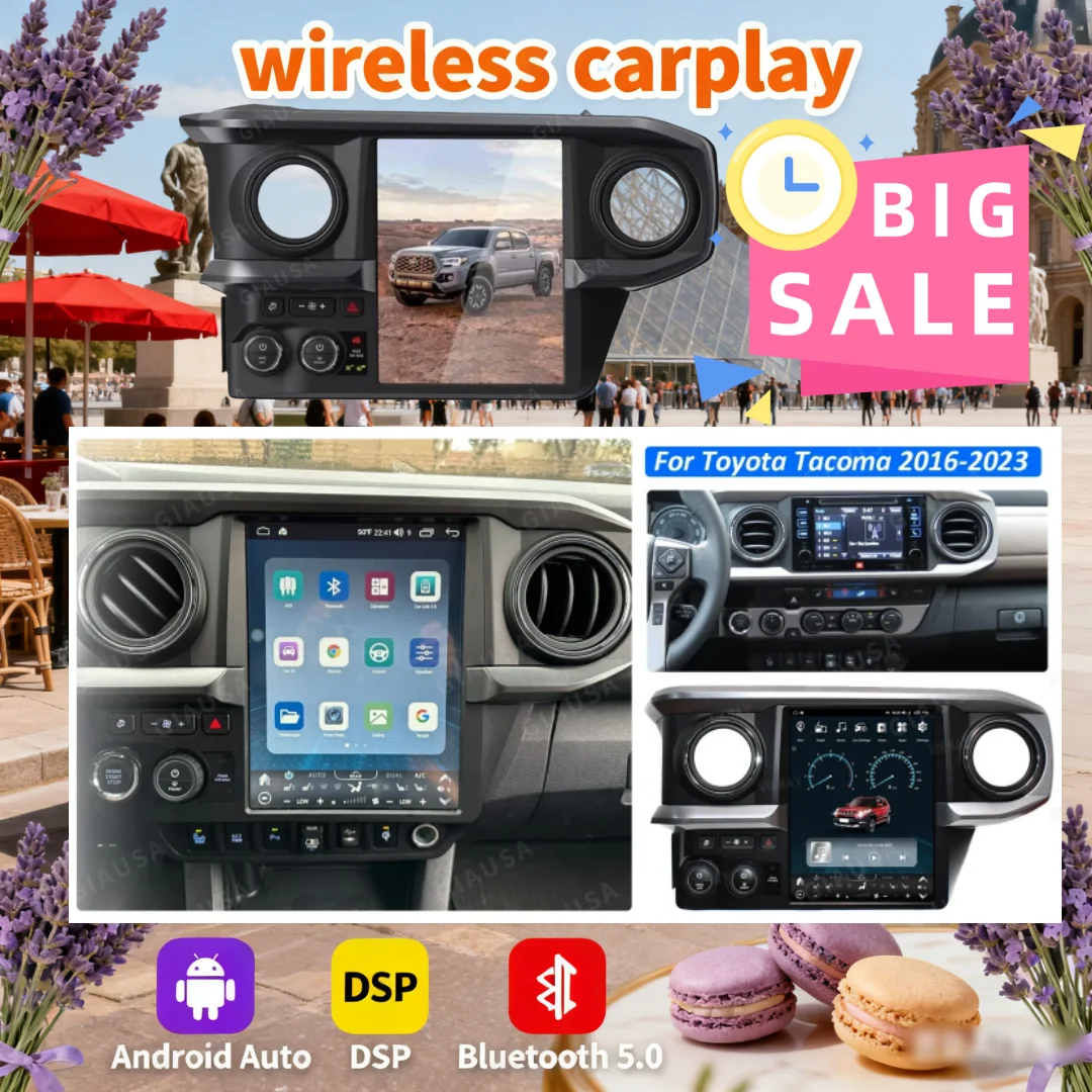 Мультимедийная Android 13.0 для Toyota Tacoma 2015 2016 2017 2018 2019 2020 2021 2022 GPS Navi стерео радио головное устройство Bluetooth 5.0
Мультимедийная Android 13.0 для Toyota Tacoma 2015 2016 2017 2018 2019 2020 2021 2022 GPS Navi стерео радио головное устройство Bluetooth 5.0