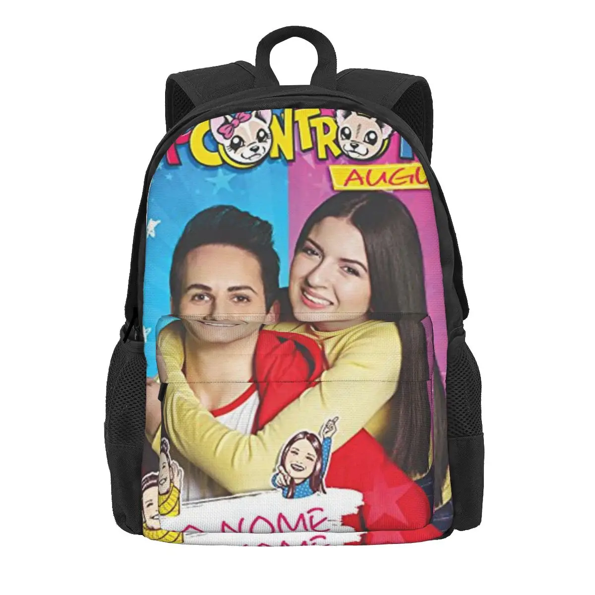 Me Contro Te Women Backpack 3D Classical Children School Bag Gift Laptop Rucksack Boys Girls Large Capacity Travel Rucksack
Me Contro Te Women Backpack 3D Classical Children School Bag Gift Laptop Rucksack Boys Girls Large Capacity Travel Rucksack