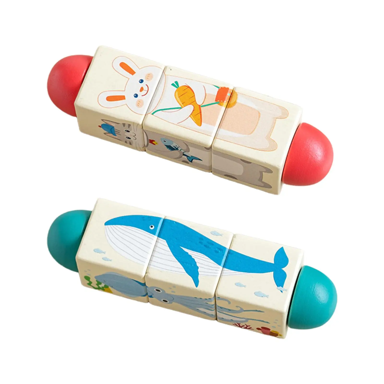 Wooden Twist Toy Creative Play Fine Skills Educational Brain Teaser Rotating Spin Twist Block for Children Toddlers 18M+
Wooden Twist Toy Creative Play Fine Skills Educational Brain Teaser Rotating Spin Twist Block for Children Toddlers 18M+