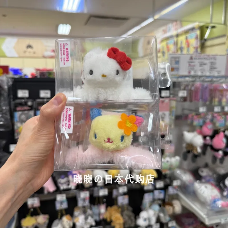 Новая плюшевая кукла Sanrio с крупным лицом, заколка для волос, аксессуары для волос My Sweet Piano Usahana Melody CharmmyKitty, аниме-игрушки для девочек
Новая плюшевая кукла Sanrio с крупным лицом, заколка для волос, аксессуары для волос My Sweet Piano Usahana Melody CharmmyKitty, аниме-игрушки для девочек